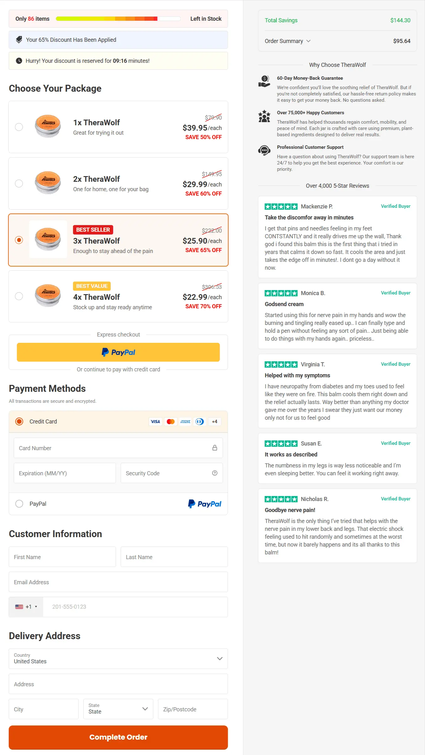 TheraWolf Neuro Balm